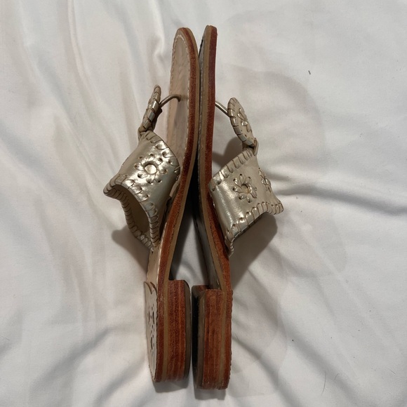 Jack Rogers Platinum Jacks Flat Sandals Size 8 Women’s - Picture 6 of 9
